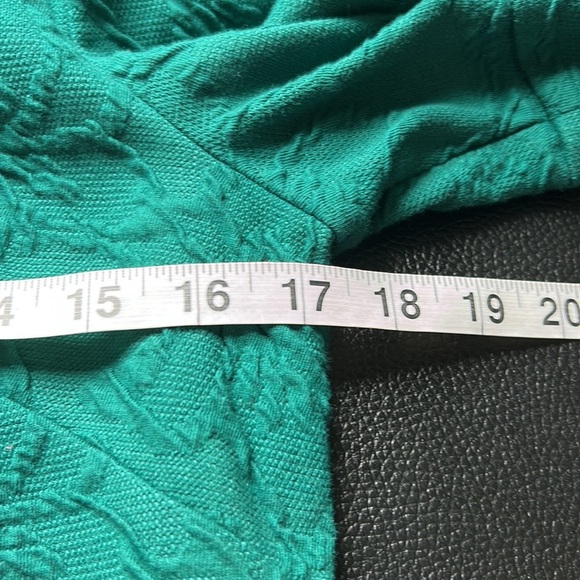 Lilly Pulitzer Knowles Elbow Sleeve Dress Hosta Green Knit Jacquard Sz M - Picture 13 of 14